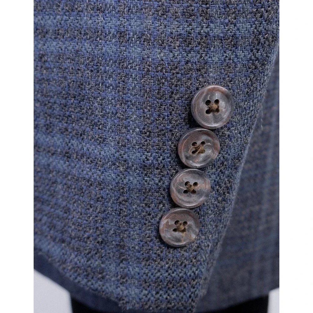 Joseph Abboud NORDSTROM Sport Coat Blazer Sz 43R Silk-Wool Two Button Jacket
